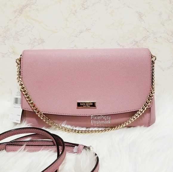 Kate Spade Greer Laurel Way Chain Crossbody Clutch - Picture 2 of 8